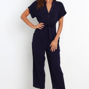Archie Jumpsuit - Navy