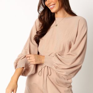 Blakey Romper - Light Taupe