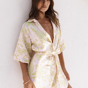 Dolce Romper - Citrus