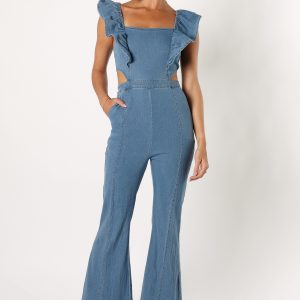 Kimmie Jumpsuit - Medium Denim