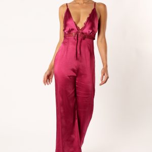 Lilian Jumpsuit - Berry