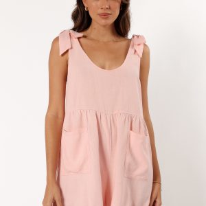 Lindy Romper - Pink