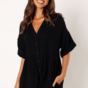 Winny Romper - Black