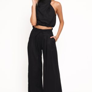 Althea Pant Set - Black