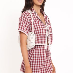 Ana Skort Set - Burgundy
