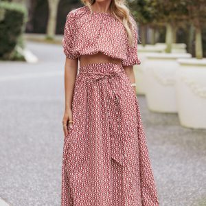Delilah Set - Geo Print