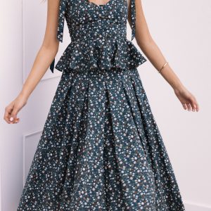 Eden Two Piece Set - Hunter Green