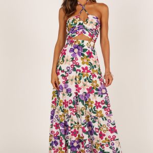 Kari Halter Top Set - Floral