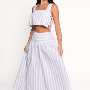 Lyra Skirt Set - Light Blue