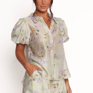 Mimii Short Set - Light Sage
