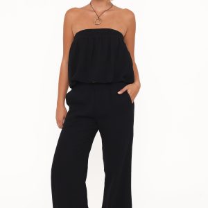 Olivia Pant Set - Black