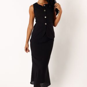 Peter Two Piece Set - Black