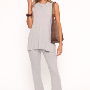 Silvie Knitted Set - Grey