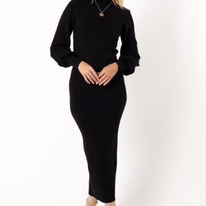 Tilbury Knitted Set - Black