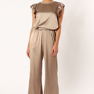 Tillie Two Piece Pant Set - Olive
