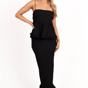 Villagio Two Piece Set - Black