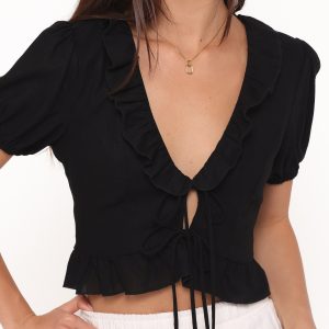 Andra Top - Black