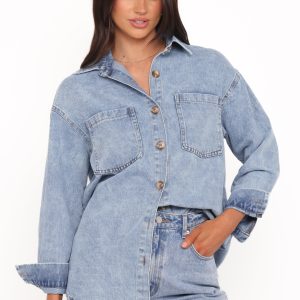 Anicia Denim Shirt - Light