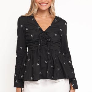Azure Top - Black