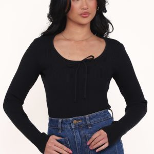Cooper Knit Top - Black