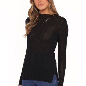 Delphine Top - Black