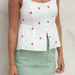 Estelle Top - White