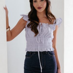 Giran Top - Cashmere Blue