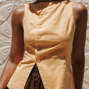 Kalyssa Asymmetrical Vest - Mango