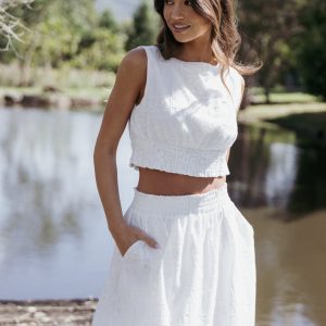 Kimora Top - White