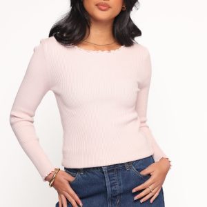 Kya Knit Top - Pink