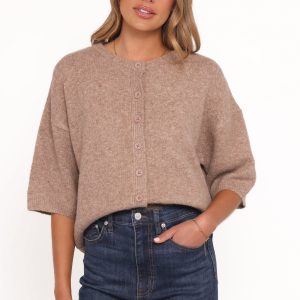 Lilith Knit Top - Mocha