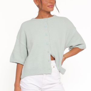 Lilith Knit Top - Sage