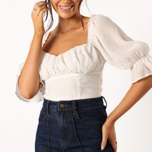 Lily Top - Ivory