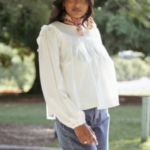 Melba Blouse - White