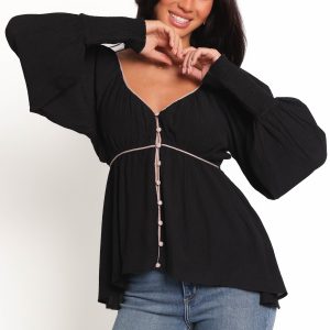 Pannia Top - Black