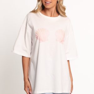 Sammie Graphic Tee - White