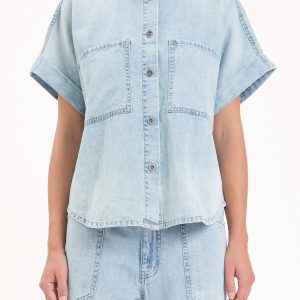Shore Button Front Shirt - Wild Card