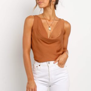 Vinita Top - Rust