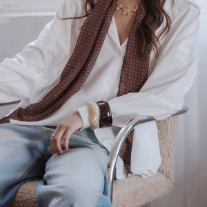 Amber Scarf - Brown