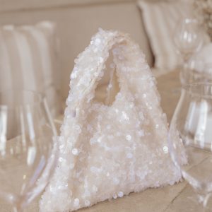 Ashlyn Sequin Bag - Champagne