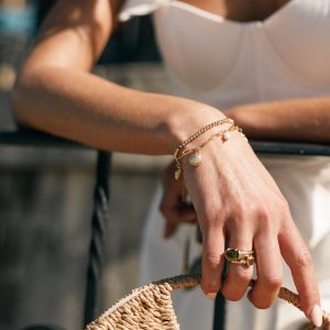 Aspen Pearl Bracelet - Gold