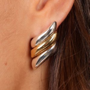 Benson Earrings - Gold/Silver