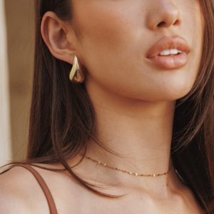 Bubble Earrings - Gold