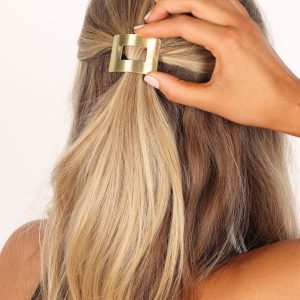 Daisy Hair Cuff - Gold