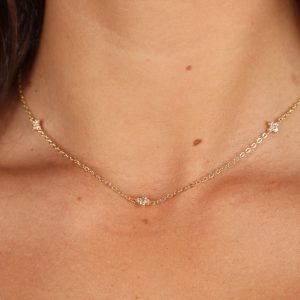 Emilee Necklace - Gold