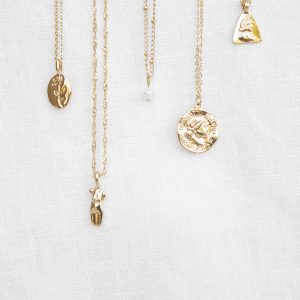 Enchante 5 Layer Necklace Set - Gold