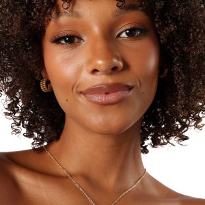 Everlee Floral Necklace - Gold