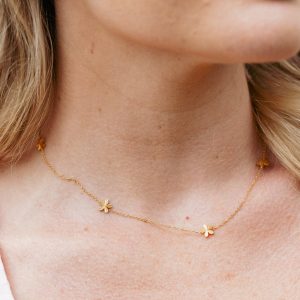 Imogen Necklace - Gold