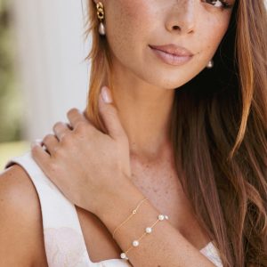Jasmine Bracelet - Pearl