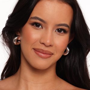 Katie Hoop Earrings - Silver